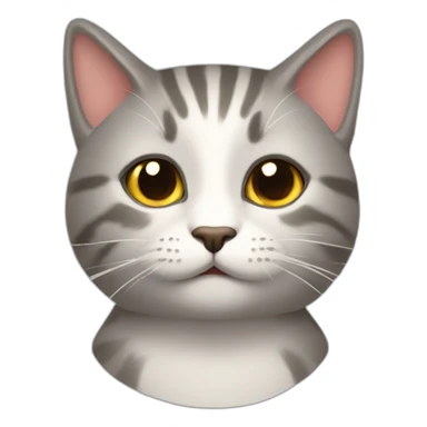 Gato sirviente sticker