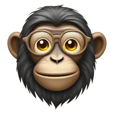 Hippie Monkey sticker
