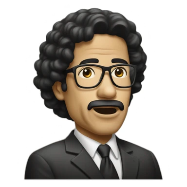 Khadafi frappe un noir sticker