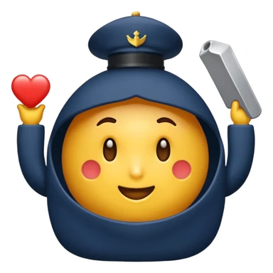 Potrzebuje emotki gołębia granatowego z połyskującą szyją sticker