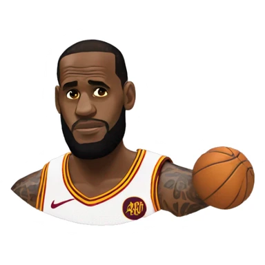 Lebron: aint that our ball sticker