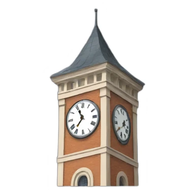  clock tower sticker