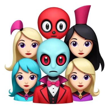 Hazbin hotel sticker