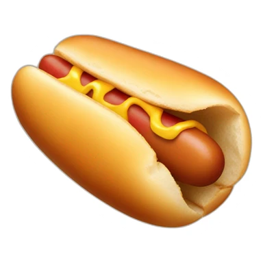 battered hot dog sticker