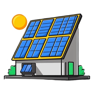 solar panels sticker