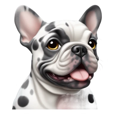 Merle French Bulldog sticker