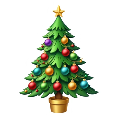 Chrismas tree sticker