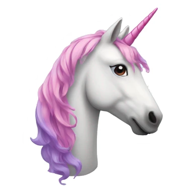Iphone avatar unicorn with heart sticker