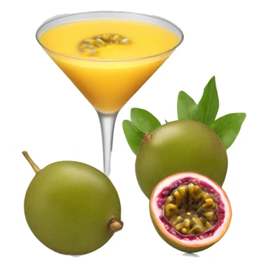 Passion fruit martini sticker