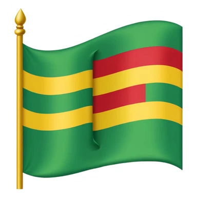 flag of yenish people sticker