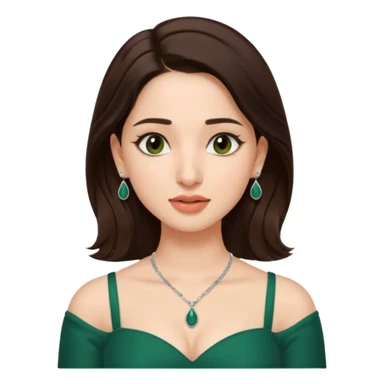 pretty bratz genmoji that looks like tamannah bhatia (bollywood actress), wearing a dark green sweetheart neckline top, dark brown hair, light makeup, no necklace, dangly earrings, side hair part, fair. dark brown eyes


Show her coughing sticker