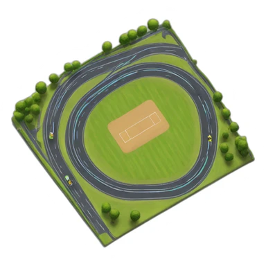 Circuit du mans  sticker