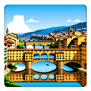 Ponte vehhico florence sticker