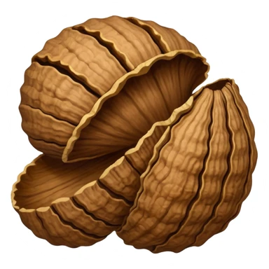 One Walnut Shell! Juglandaceae sticker