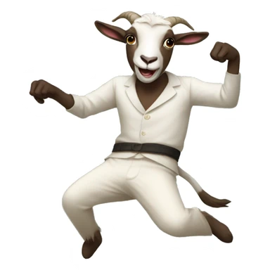 goat party dance sticker