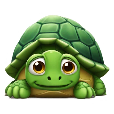 Turtle with angry issues sticker