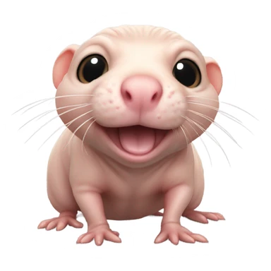 Naked mole rat  sticker