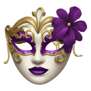 Masquerade beautiful sticker