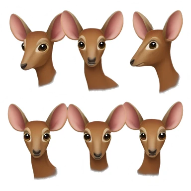 Southern Red Muntjac sticker