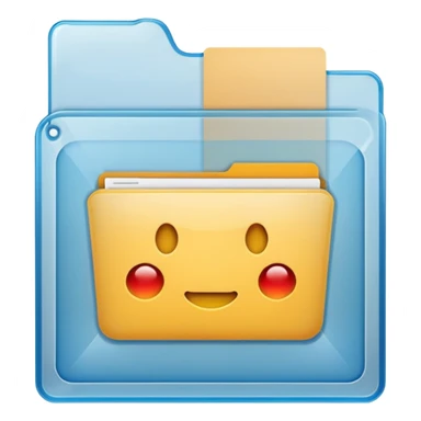 Punched pocket for documents  sticker