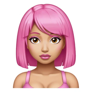 nicki minaj pink superbass bob sticker