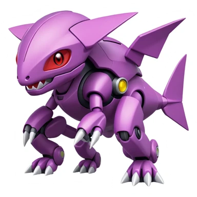 Miraidon-Genesect-Pokémon sticker