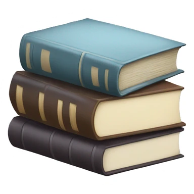 Stack of books sticker