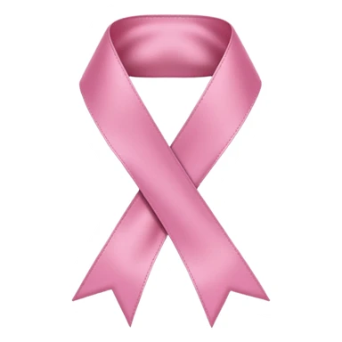 Pink ribbon sticker