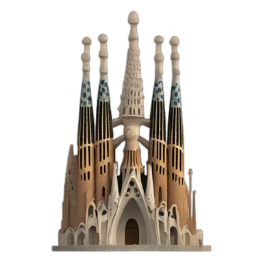 Sagrada família Gaudí sticker