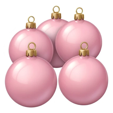 the color is baby pink its still christmas themed and aesthetic sticker