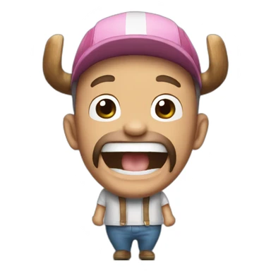 Tony Tony Chopper happy sticker