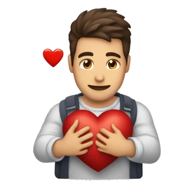 Manos haciendo un corazón  sticker