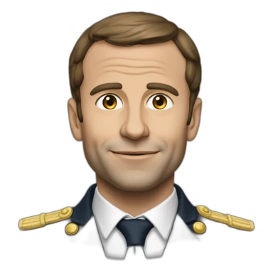 Macron étonné sticker