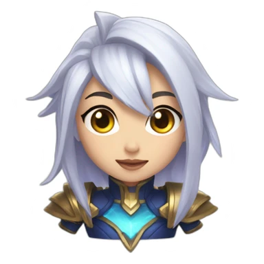 Ashe league of legends sticker