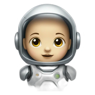 baby robot sticker