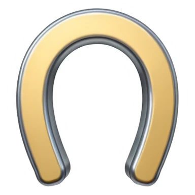 horseshoe magnet sticker