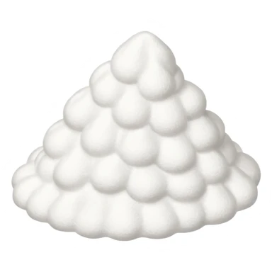 Talcum powder sticker