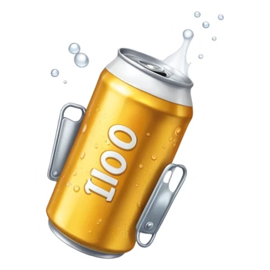 beer can tumbling sticker