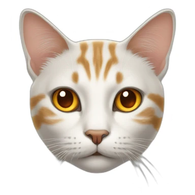 Cat et jus d'orange sticker