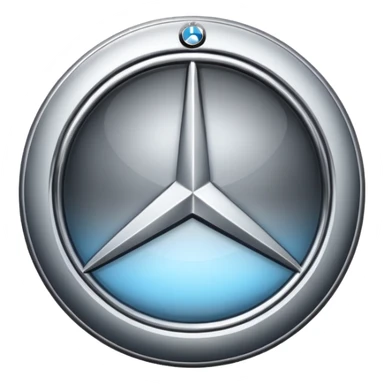 mercedes and BMW logo sticker