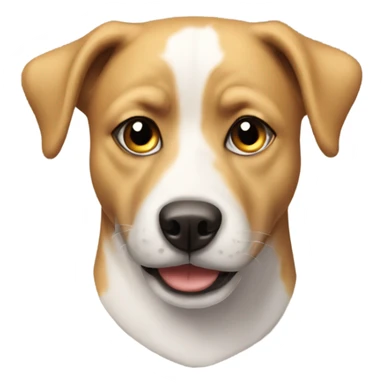 Chill guy dog emoji sticker