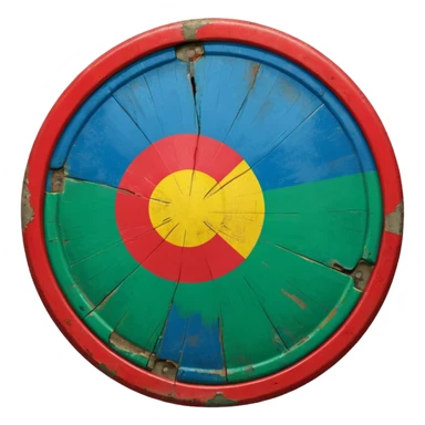 Drapeau des gitans  sticker