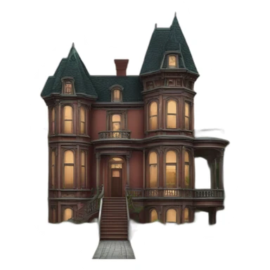 Victorien mansion sticker