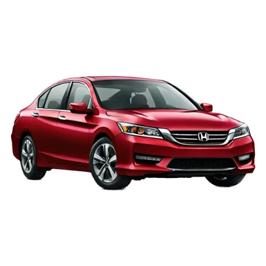 red 2013 honda accord sticker