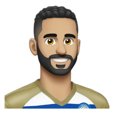 Mahrez al hilal sticker