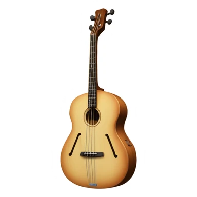 Acoustic bass sticker