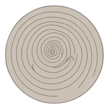 fibonacci spiral drawing sticker