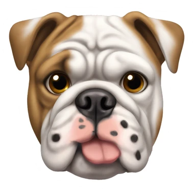 bulldog inglés admin sticker