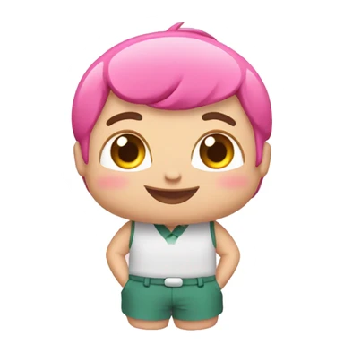 golfinho cor de rosa sticker