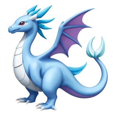 lugia-dragonair-suicune-salamence-hybrid, full body sticker